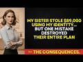 My Sister Stole $89,000 Using My Identity… But One Mistake Destroyed Their Entire Plan