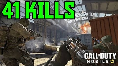 41 Kills World Record CALL OF DUTY Mobile • COD Multiplayer •