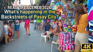 Hidden Life in the Backstreets of Pasay City Philippines | What simple life means | With Captions