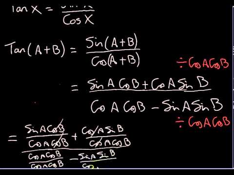 Identities for Tan (A + B) and Tan (A - B)