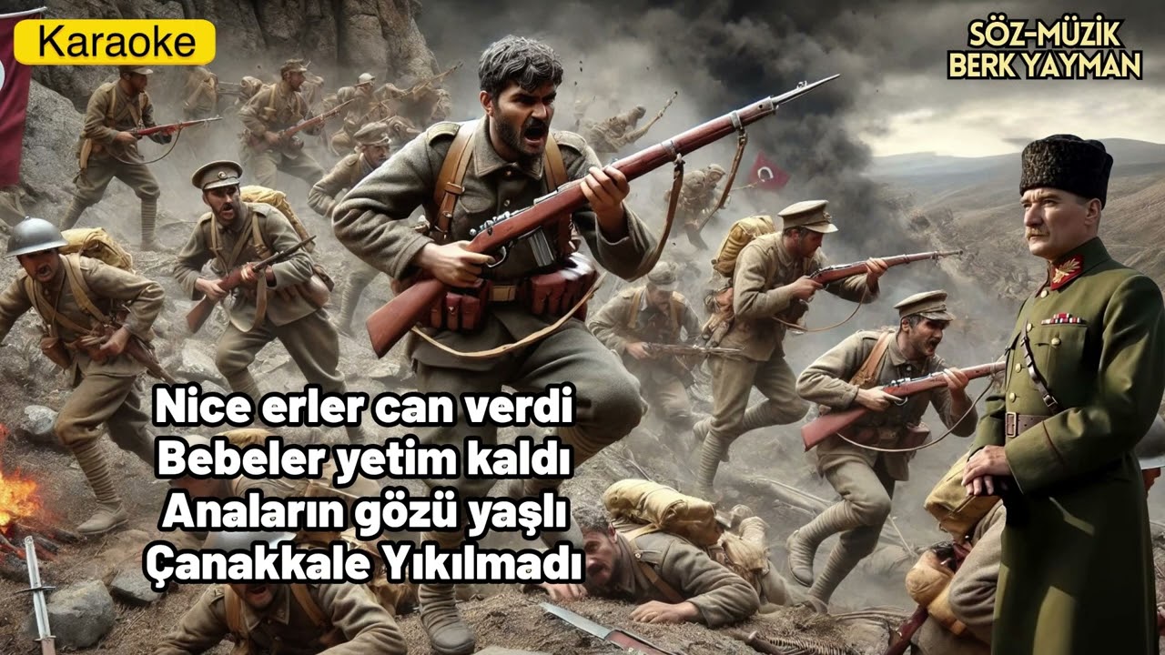 Ah Çanakkale Karaoke 