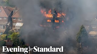 London Fire Brigade declares major incident amid ‘huge surge’ in blazes