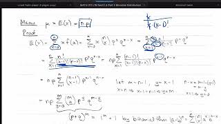 Probability Theory L19 Section 2.4 Part 2 Binomial Distribution