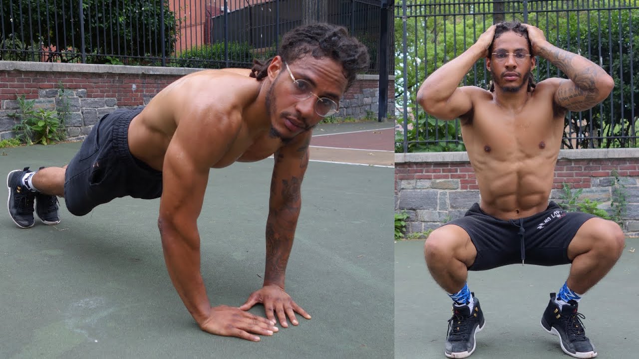1000 Diamond Push Ups and 1000 Squats Workout Challenge to Build Muscle - Justin | That's Good Money