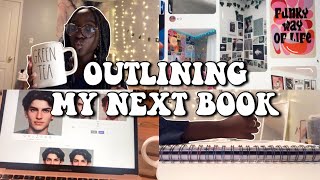 brainstorming and outlining my new novel!! // writing vlog