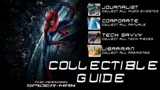 The Amazing Spider Man - Collectible Guide (All Collectible Locations) screenshot 3