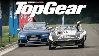 Audi RS 7 vs Corvette VTG | Drag Race | TopGear Polska