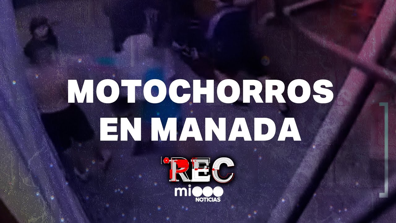 MOTOCHORROS EN MANADA - UN CULATAZO BRUTAL - #REC