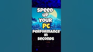 Speed up your PC performance in seconds | pc tips & tricks 2025 #pcsettings #gaming