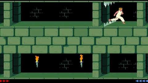 Prince of Persia (DOS, 1986) - Level 7 Skip (Version 2)