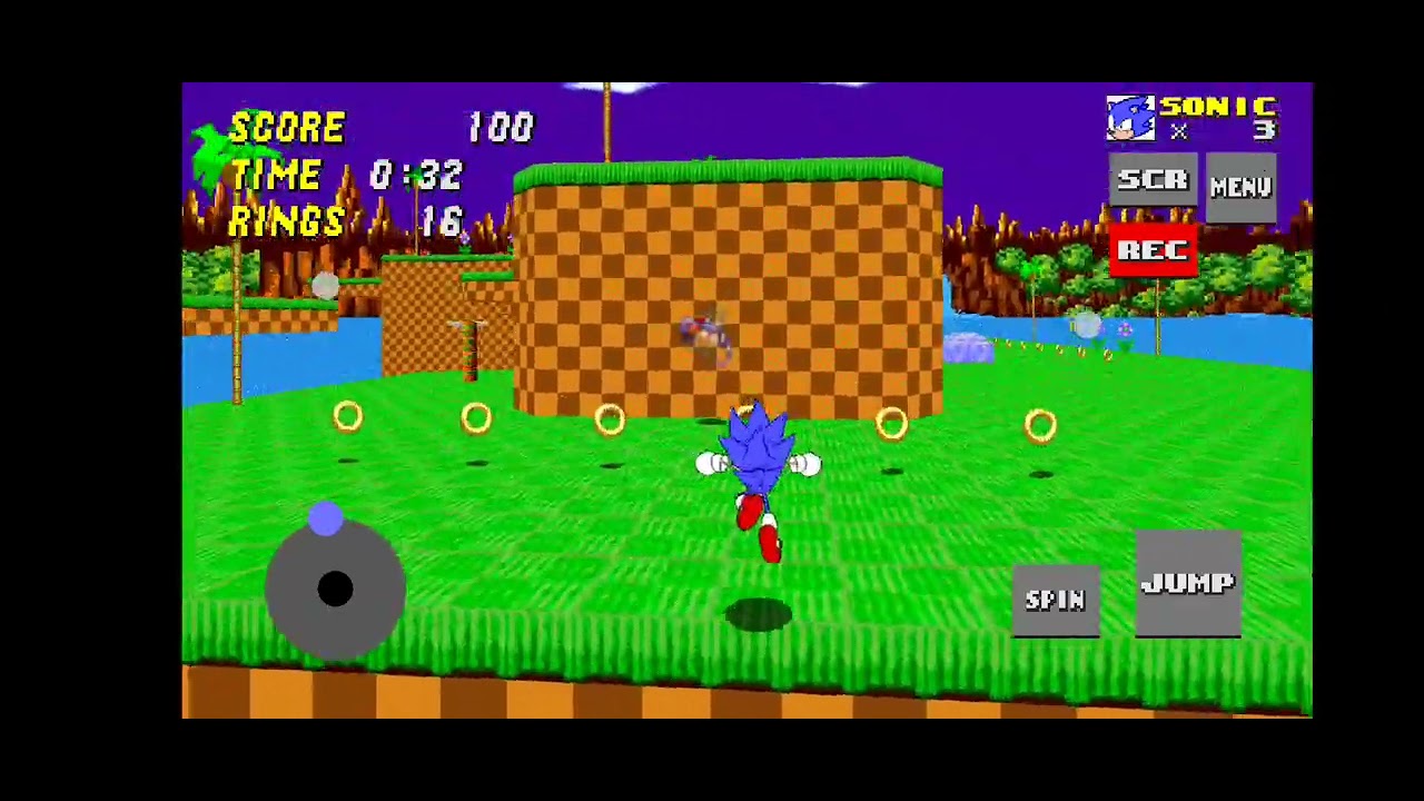 Playing sonic robo blast 2