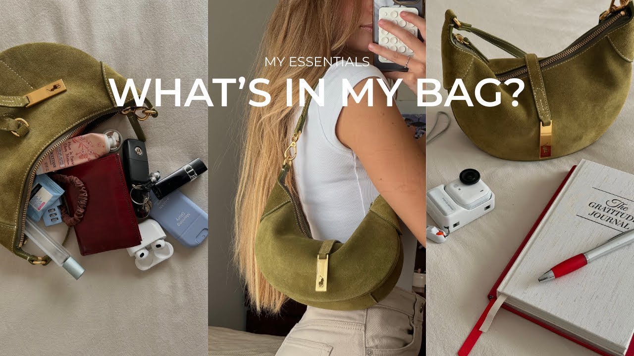 what’s in my bag 👜🫶🏼 os meus essenciais