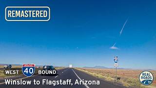 Interstate 40: Winslow to Flagstaff, Arizona | Real Roads, Real Drives