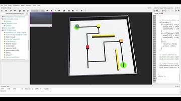 ROBOT LINE FOLLOWER WITH WEBOTS