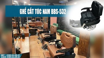 Ghế cắt tóc nam Barber đẹp và chắc chắn - BBS-532 | BarberShop Việt Nam