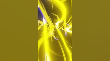 #shorts VJ #LOOP NEON Glowing #Abstract #Background Video 4k Yellow Blue Calm #ASMR Screensaver