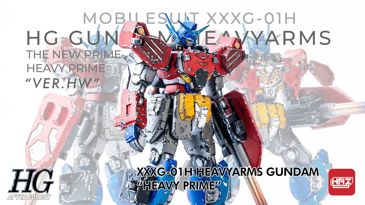 HG Heavyarms repaint - Optimus prime color scheme #gundam #gunpla # ...