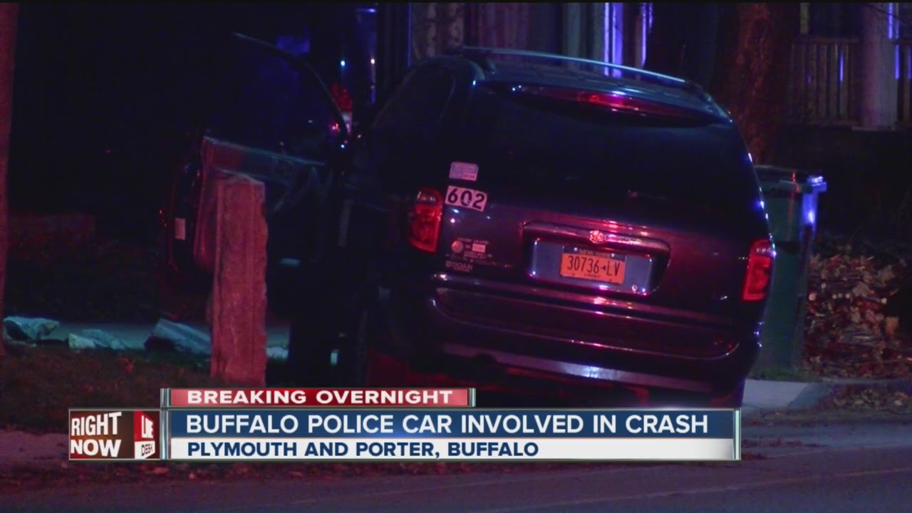 Buffalo PD cruiser involved in collision