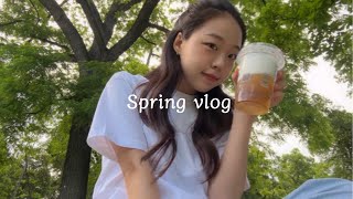 🇩🇪vlog] 봄이오니 행복지수 🆙| 눈물의 여왕 촬영지에서 자물쇠 찾기