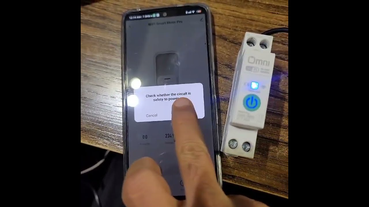 wifi breaker switch - 63amp smart digital breaker - Omni Smart Pakistan