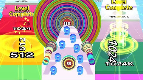 Ball Run 2048 / Ball Run Infinity vs Merge Number Run Master Satisfying games vs Level Up Circles