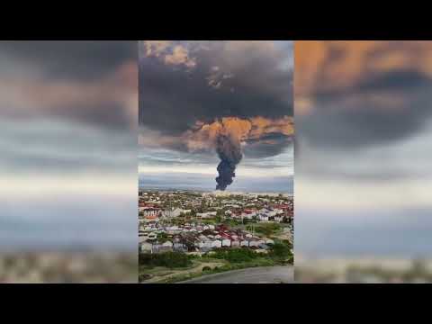 Пожар на нефтебазе в Севастополе, 29.04.23