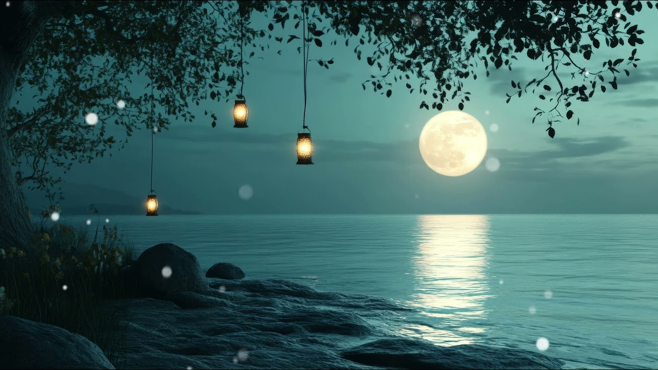 Starlit Lagoon ~ Lofi Hip Hop Beats for Peaceful Focus & Relaxation