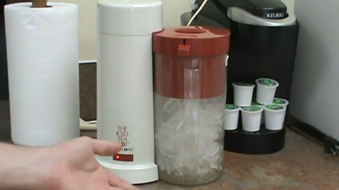 Mr. Coffee THE ICED TEA POT TM1 Iced Tea Maker Machine 2 QT Red