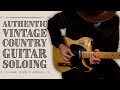 Twangy country blues lead guitar study for telecaster steel bends double stops  fancy tricks