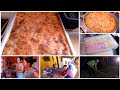 FIZEMOS TORTA DE CARNE MOÍDA NO ALMOÇO DE DOMINGO|RACHANDO LENHA!