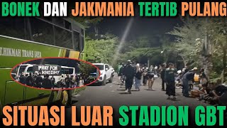 Kepulangan Jakmania Dan Bonek Setelah Laga Persebaya Vs Persija