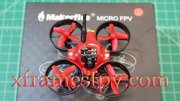 Makerfire 64mm Micro FPV Drone (Review + Flight Footage)