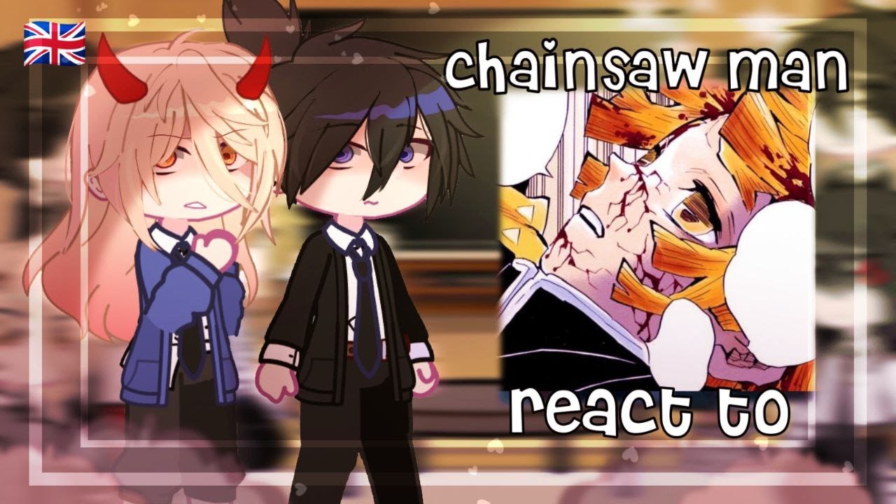 Chainsaw Man react to Nezuko Kamado• gacha club 🇧🇷/🇺🇸 