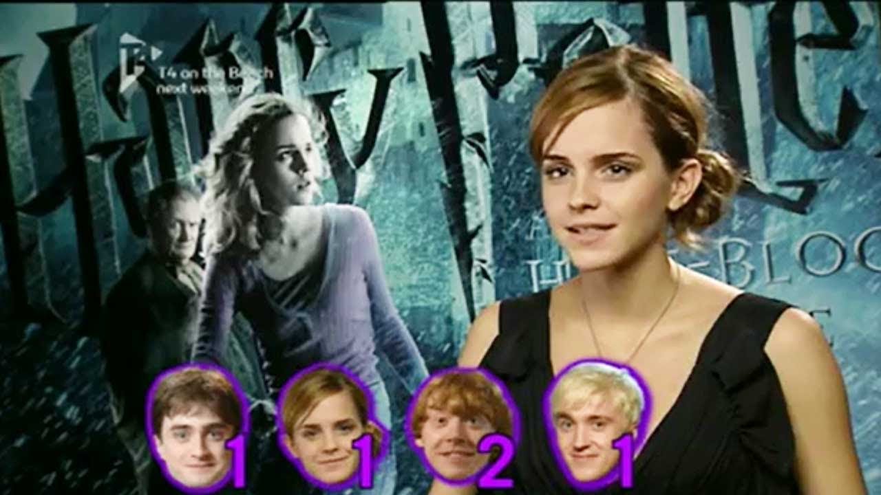 Vostfr Interview Demma Watson Rupert Grint Daniel Radcliffe Tom Felton 2009