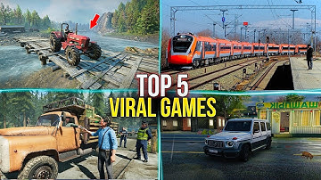 TOP 5 BEST VIRAL GAMES 2025 🤯 | WATCH THIS VIDEO ? ANDROID GAMES FREE !