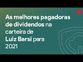 As melhores pagadoras de dividendos na carteira de Luiz Barsi para 2021 - Pregão AGF