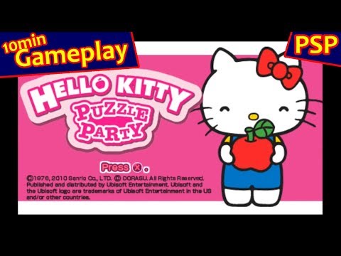 Hello Kitty: Puzzle Party ... (PSP) Gameplay