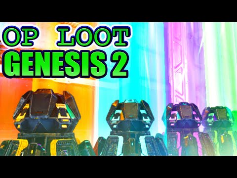 Ark Genesis 2 Loot Drops | Opening 100 of EACH 8 COLOR Ark