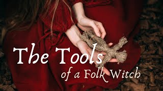 The Tools of a Folk Witch | Throwing Bones, Stang and Spirit Homes