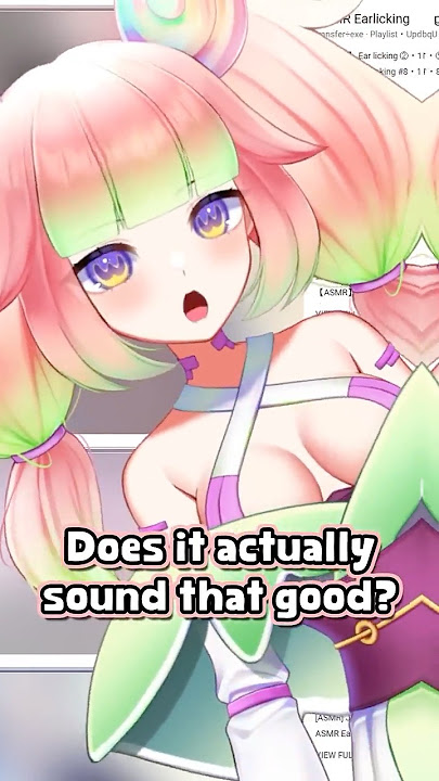 Why is ASMR Ear Licking so POPULAR?! #shorts #asmr #earlicking