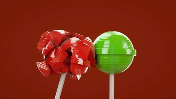 lollipop - C4d - Rigid body dynamics