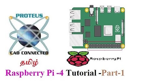 Raspberry Pi-4 Tutorial || Proteus Simulation || LED-Blink || Python || Part-1 || Tamil