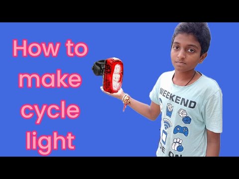 how to make cycle light at home easy #subscribe #the discovery den #scienceexperiments