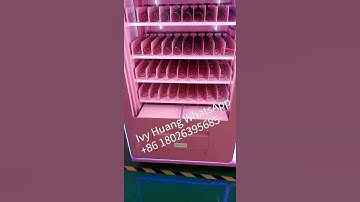 Vending machine with elevator production testing