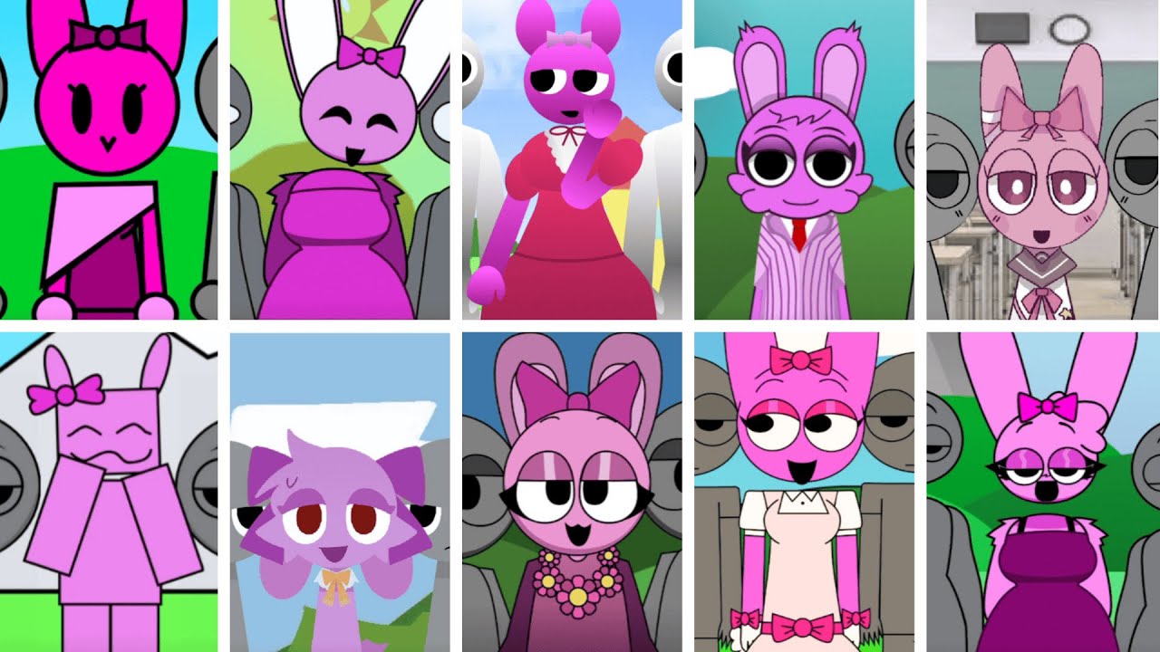 Incredibox - Sprunki but ONLY PINKI in ALL Human Edition | PART 2