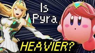 Is Pyra HEAVIER than Mythra? -- Random Smash Ultimate Facts
