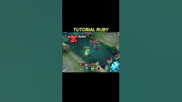 TUTORIAL RUBY#shorts #viralshort #viral #mlbb #mlbbindonesia #mlbbglobal#gaming