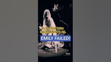 Emily Failed! In The End intro, Sacramento CA- LINKIN PARK #linkinpark #shorts