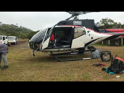 onf partenariat avec corail helicopteres