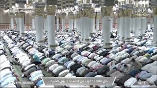 هنا طيبة   وهنا تطمئن الأرواح  صلاة المغرب بصوت الشيخ صالح المغامسي - اسمعها